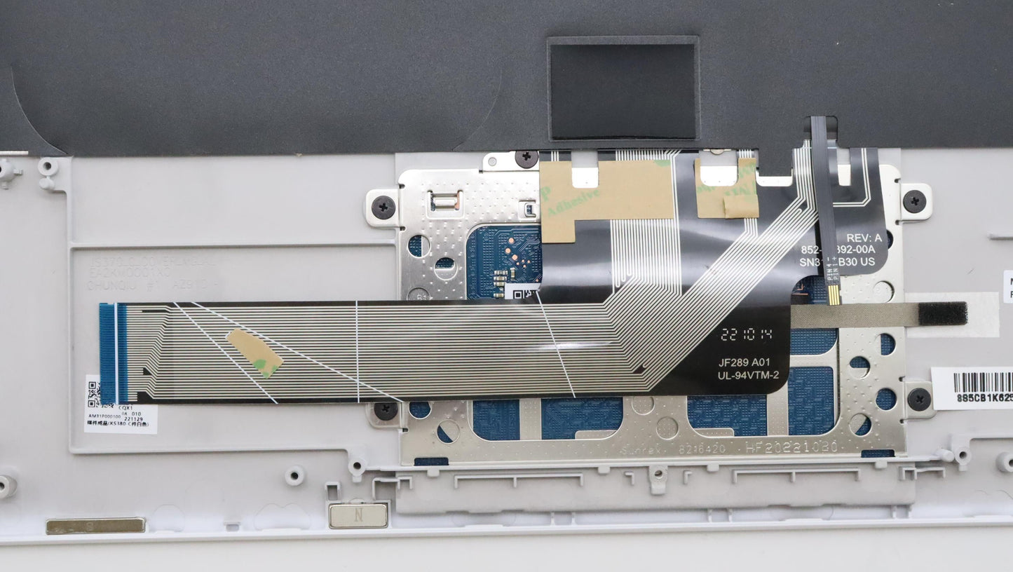 Lenovo Cover Upper Case Assembly Eng - 5CB1K62527