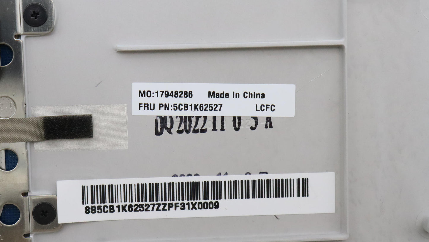 Lenovo Cover Upper Case Assembly Eng - 5CB1K62527