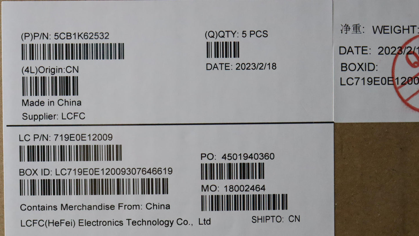 Lenovo Cover Upper Case Assembly Ger - 5CB1K62532