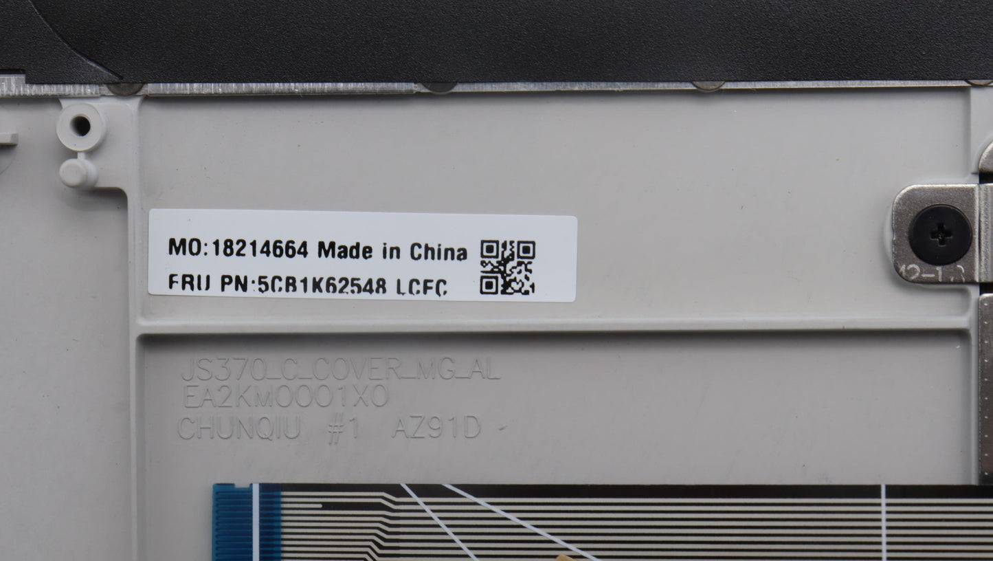 Lenovo Cover Upper Case Assembly Tc L - 5CB1K62548