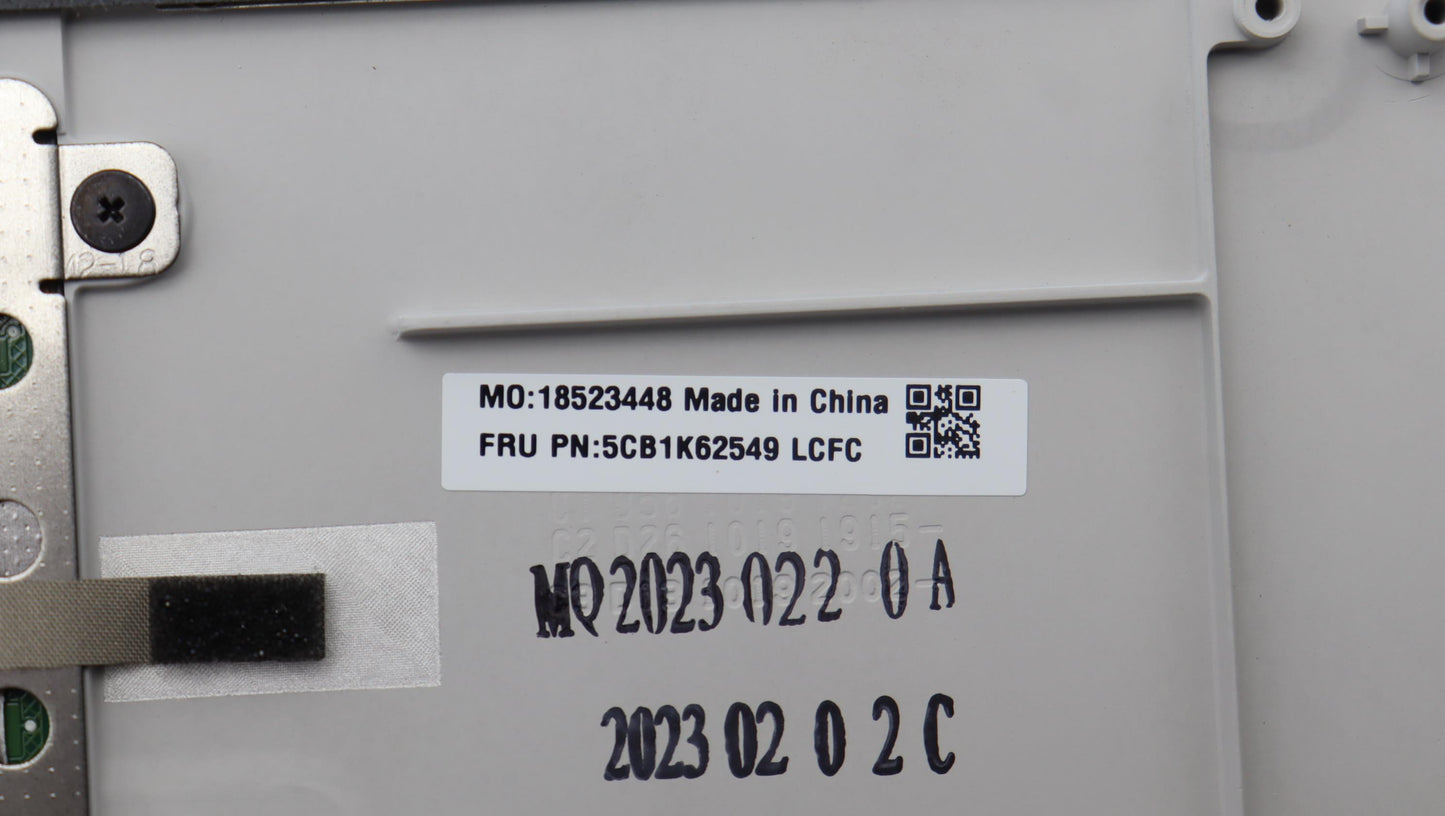 Lenovo Cover Upper Case Assembly Thai - 5CB1K62549