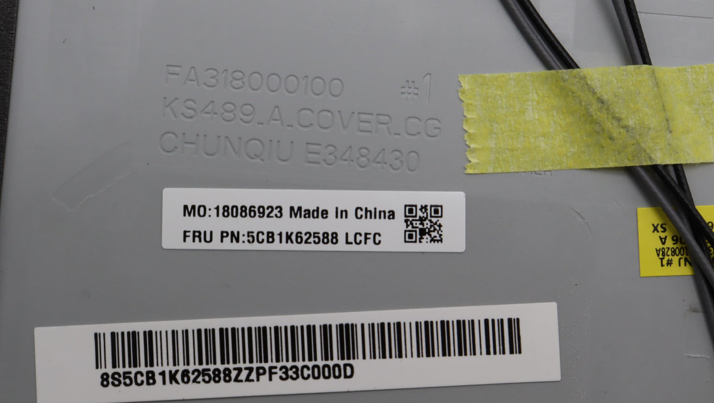 Lenovo Cover Cover L 82Xs Ac Cover Cg - 5CB1K62588