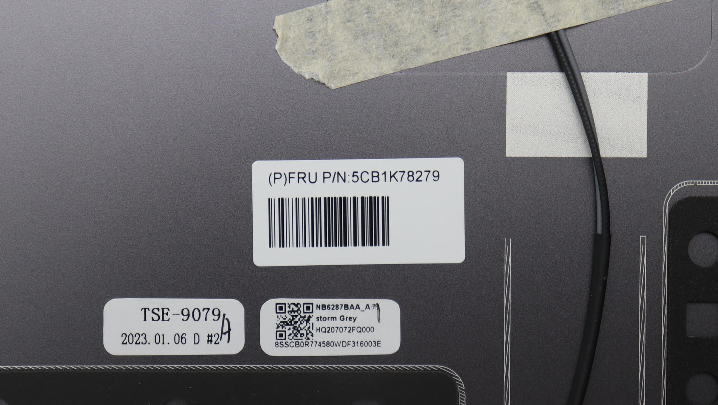 Lenovo Cover Lcd Cover H 82Wv_T_Sg Ay - 5CB1K78279