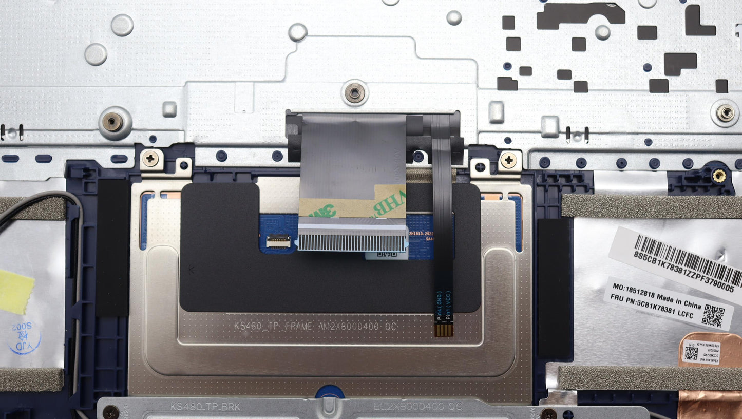 Lenovo Cover Upper Case Assembly Eng - 5CB1K78381