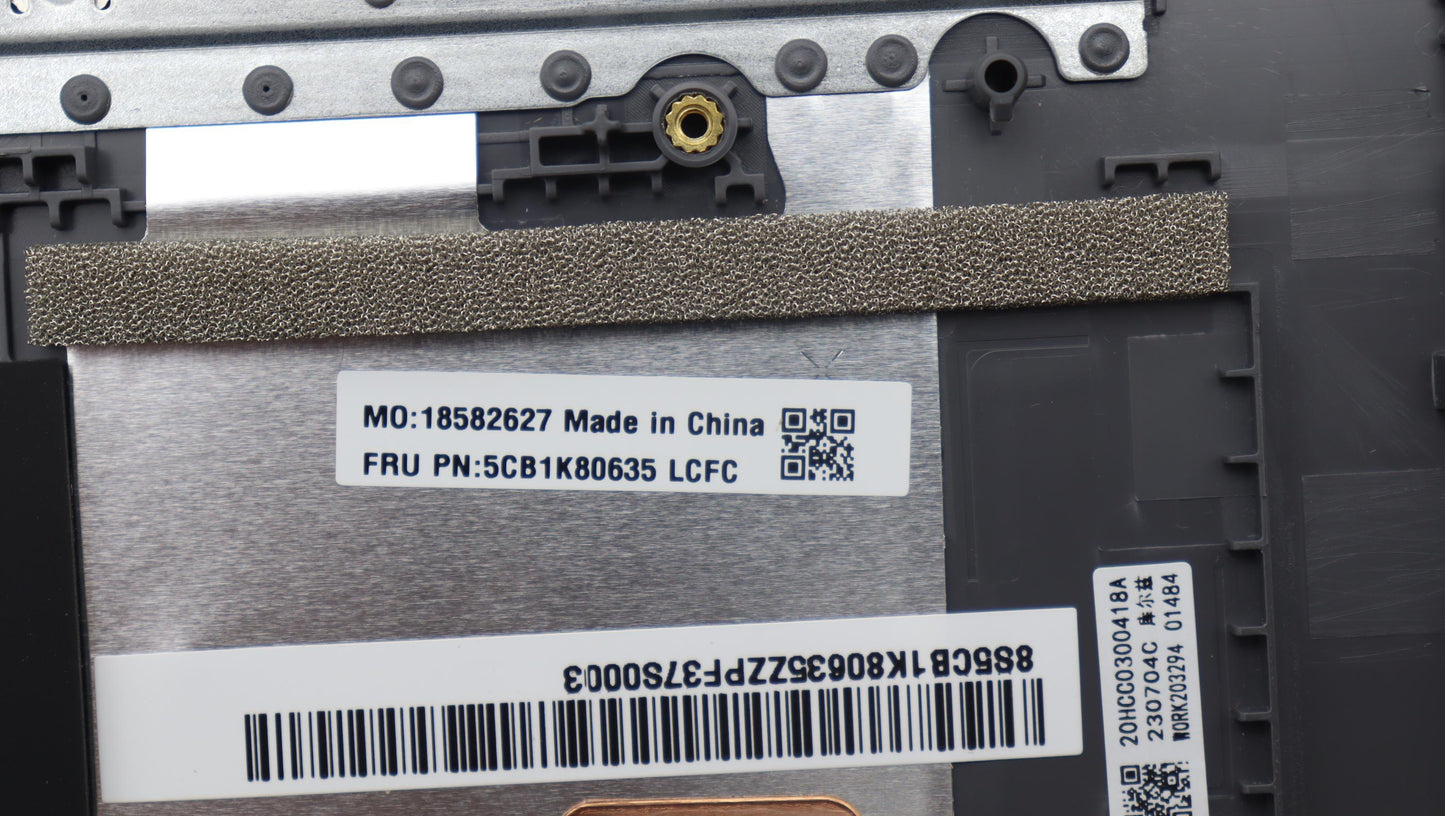 Lenovo Cover Upper Case Assembly Tc L - 5CB1K80635