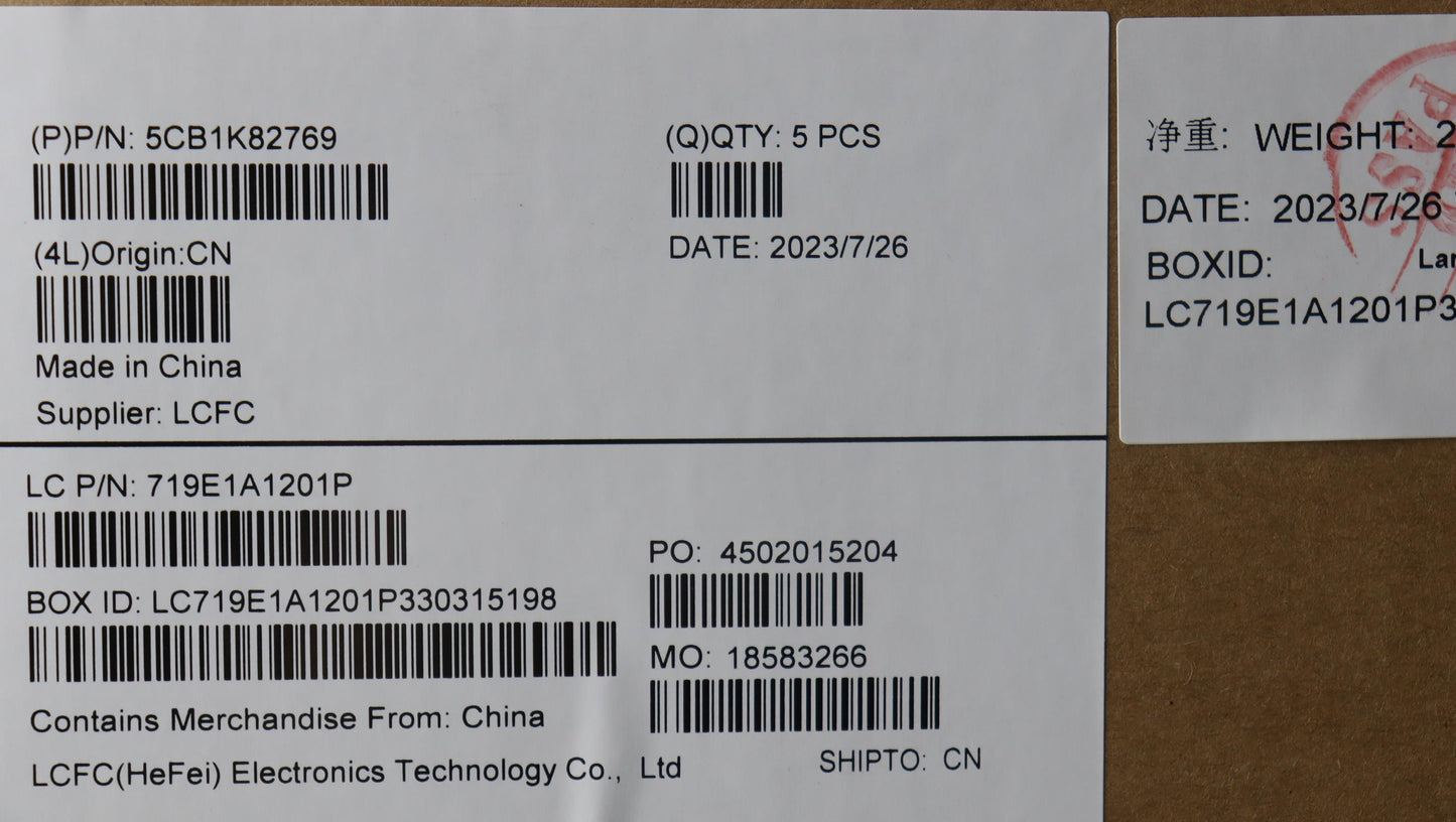 Lenovo Cover Upper Case Assembly Ita - 5CB1K82769