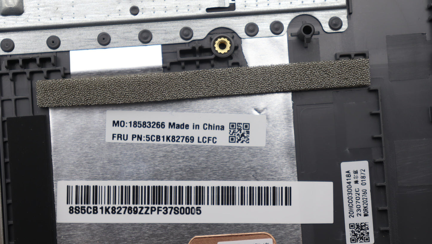 Lenovo Cover Upper Case Assembly Ita - 5CB1K82769