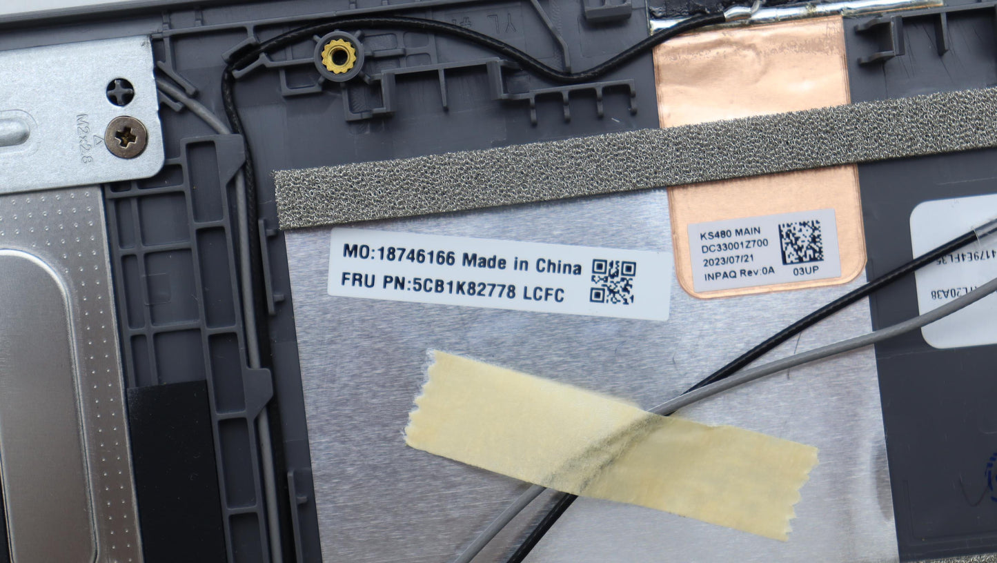 Lenovo Cover Upper Case Assembly Rus - 5CB1K82778