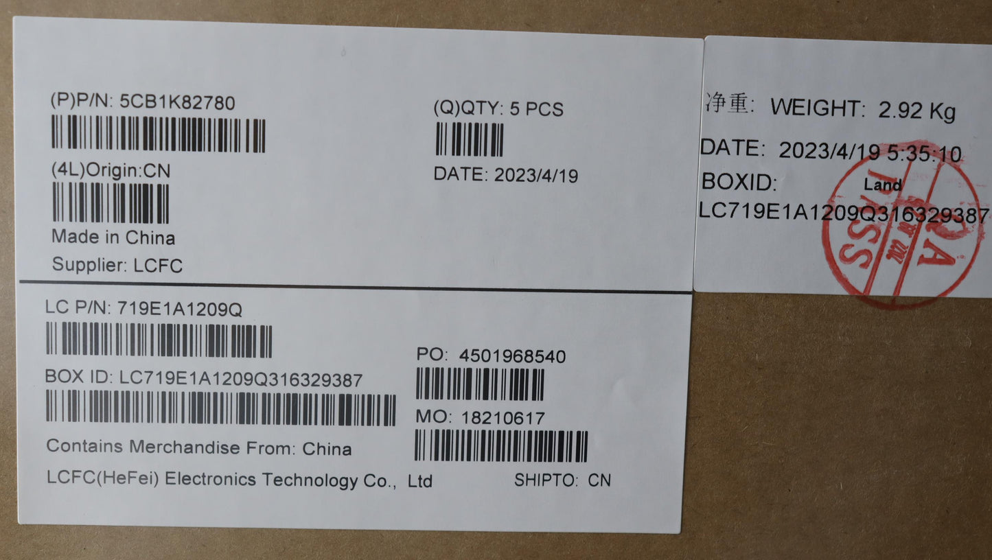 Lenovo Cover Upper Case Assembly Ger - 5CB1K82780