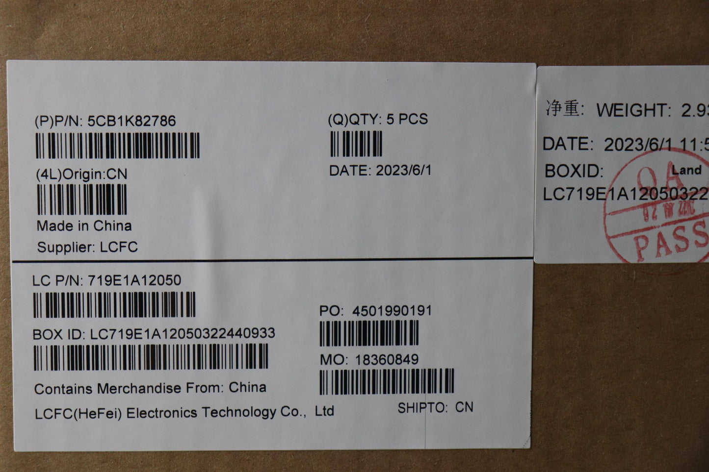 Lenovo Cover Upper Case Assembly Nord - 5CB1K82786