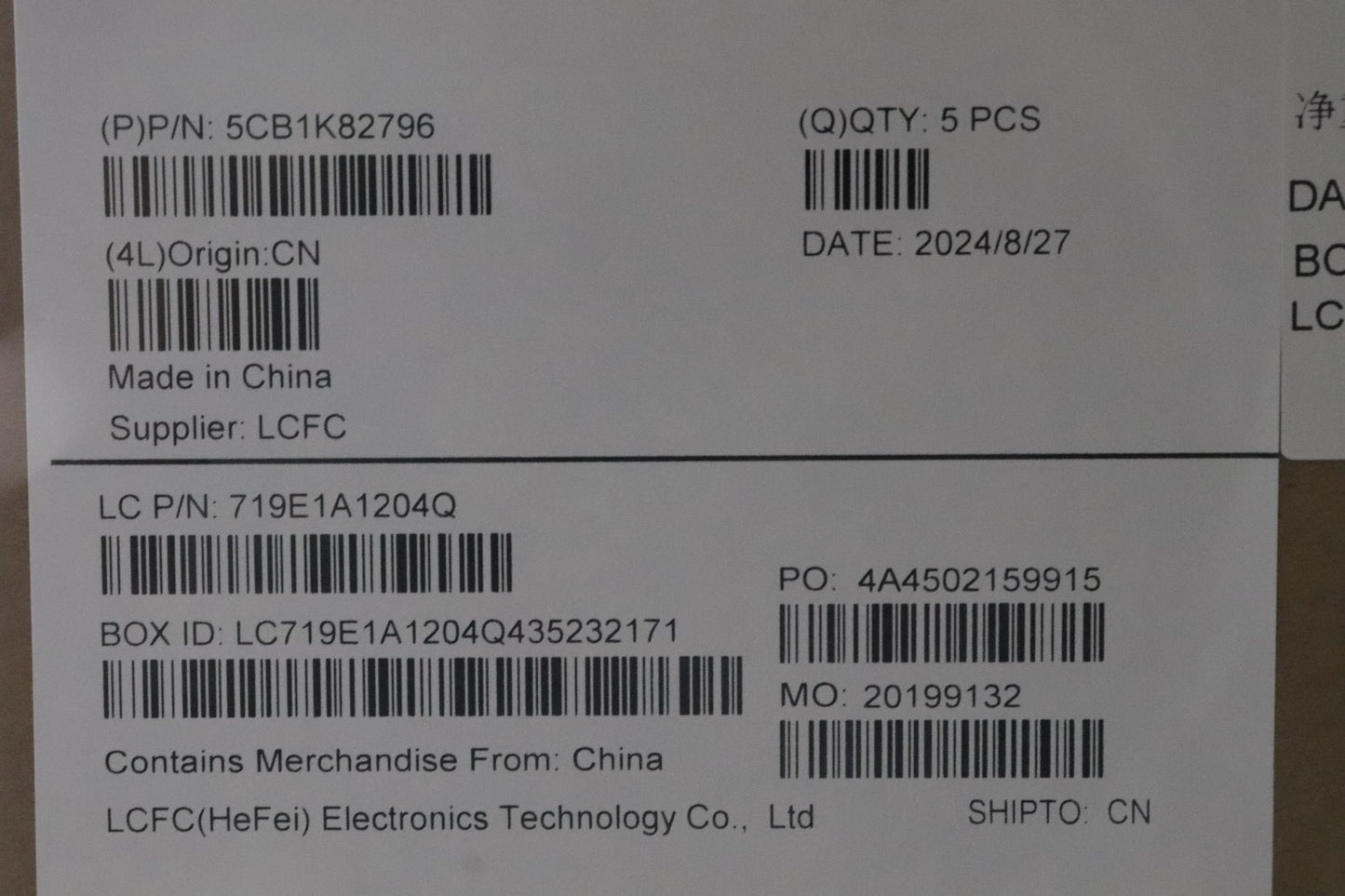 Lenovo Cover Upper Case Assembly Ukr - 5CB1K82796