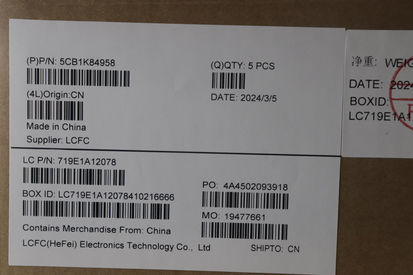 Lenovo Cover Upper Case Assembly La S - 5CB1K84958