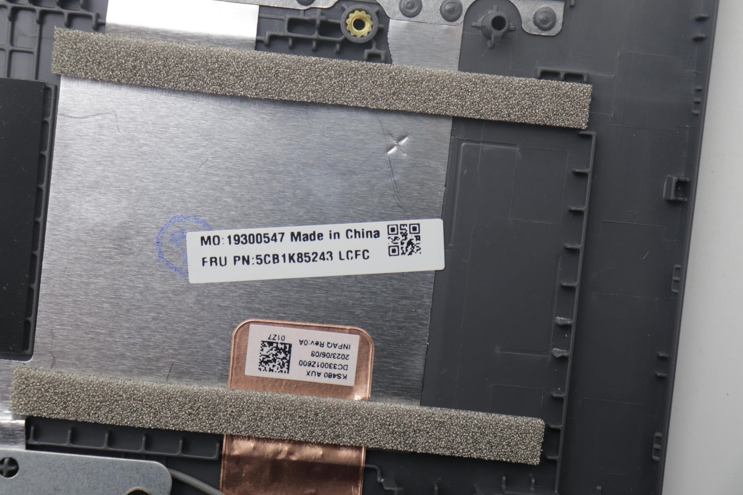 Lenovo Cover Upper Case Assembly Bel - 5CB1K85243