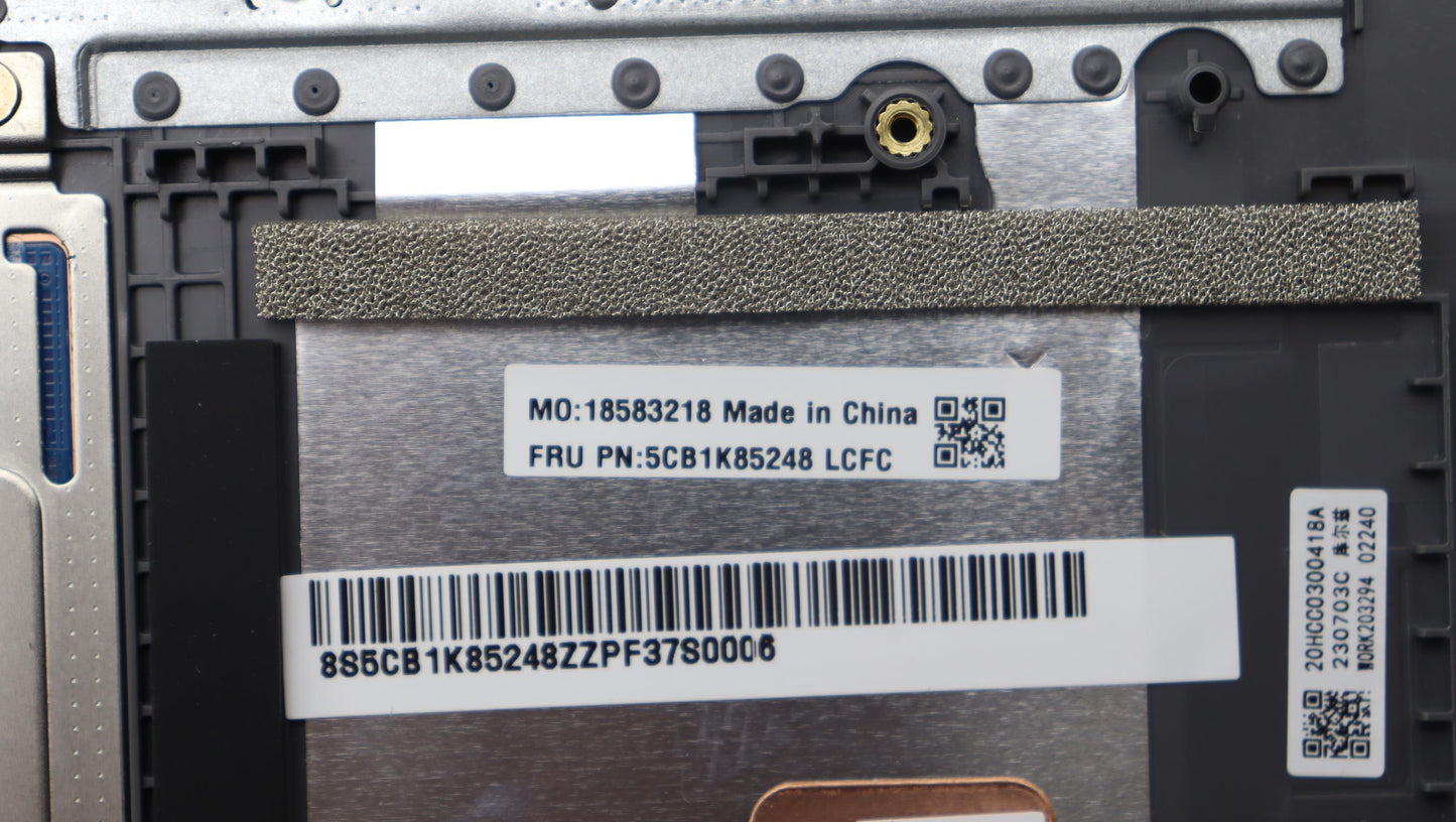 Lenovo Cover Upper Case Assembly Euro - 5CB1K85248