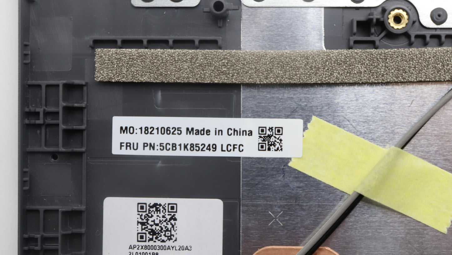 Lenovo Cover Upper Case Assembly Fra - 5CB1K85249