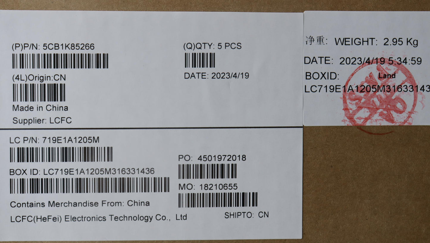 Lenovo Cover Upper Case Assembly Spa - 5CB1K85266