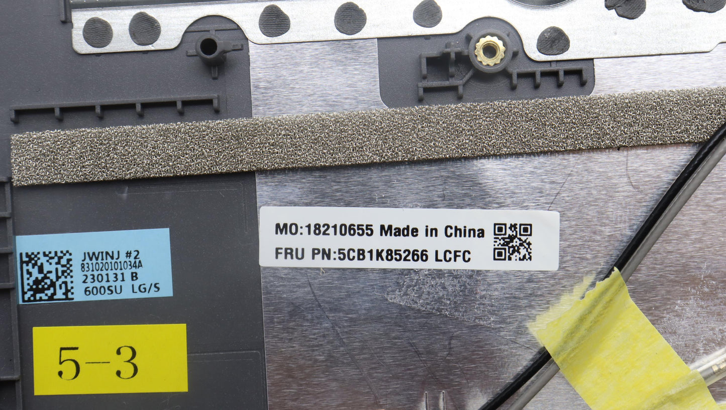 Lenovo Cover Upper Case Assembly Spa - 5CB1K85266