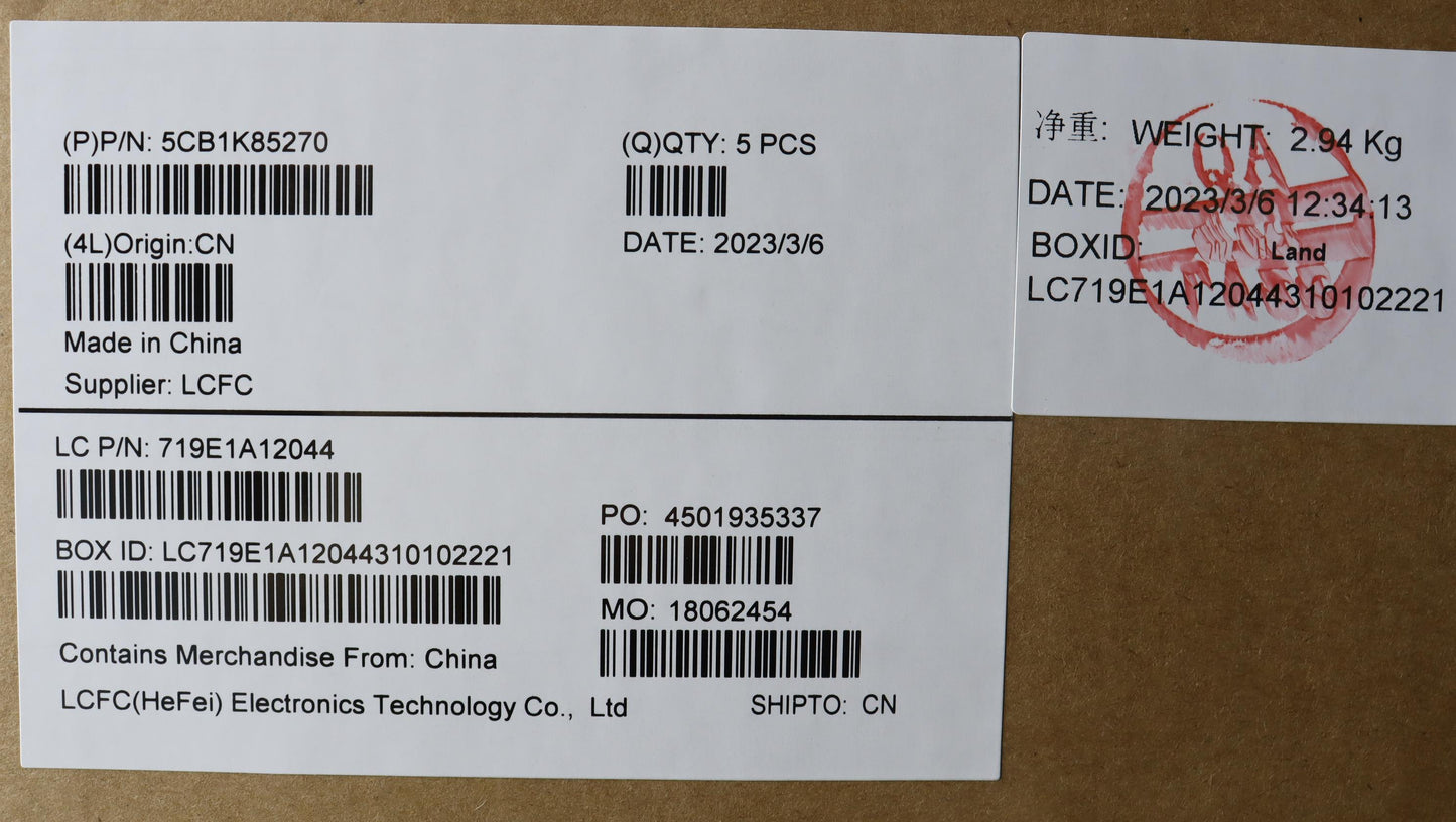 Lenovo Cover Upper Case Assembly Tur - 5CB1K85270