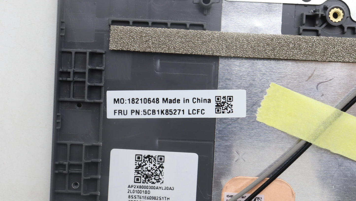 Lenovo Cover Upper Case Assembly Uke - 5CB1K85271
