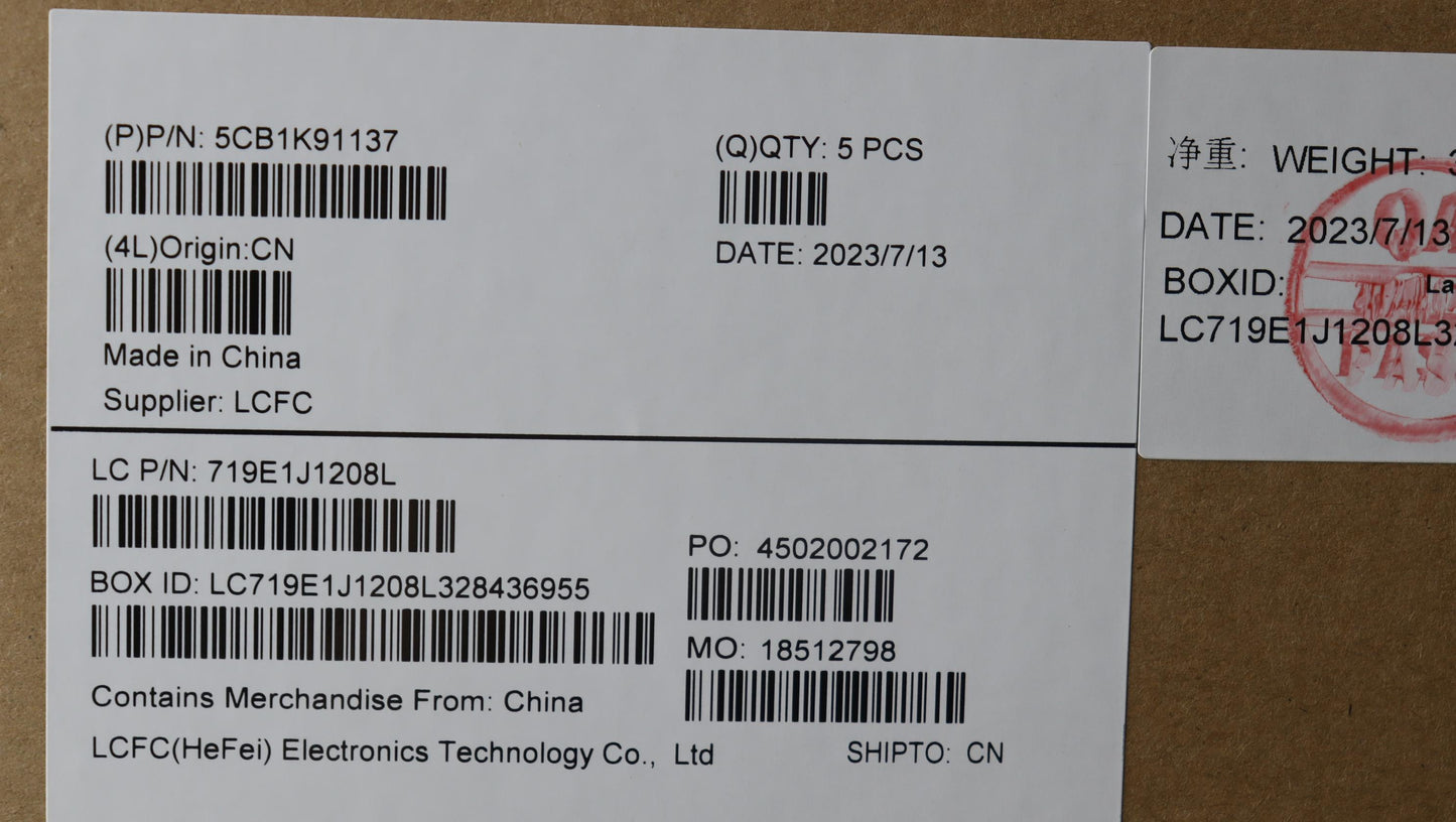 Lenovo Cover Upper Case Assembly Ukr - 5CB1K91137