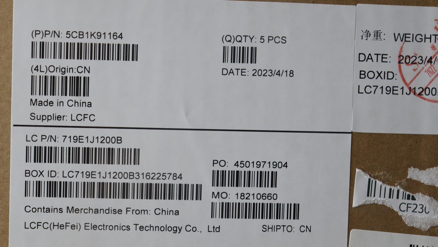 Lenovo Cover Upper Case Assembly Cze/ - 5CB1K91164