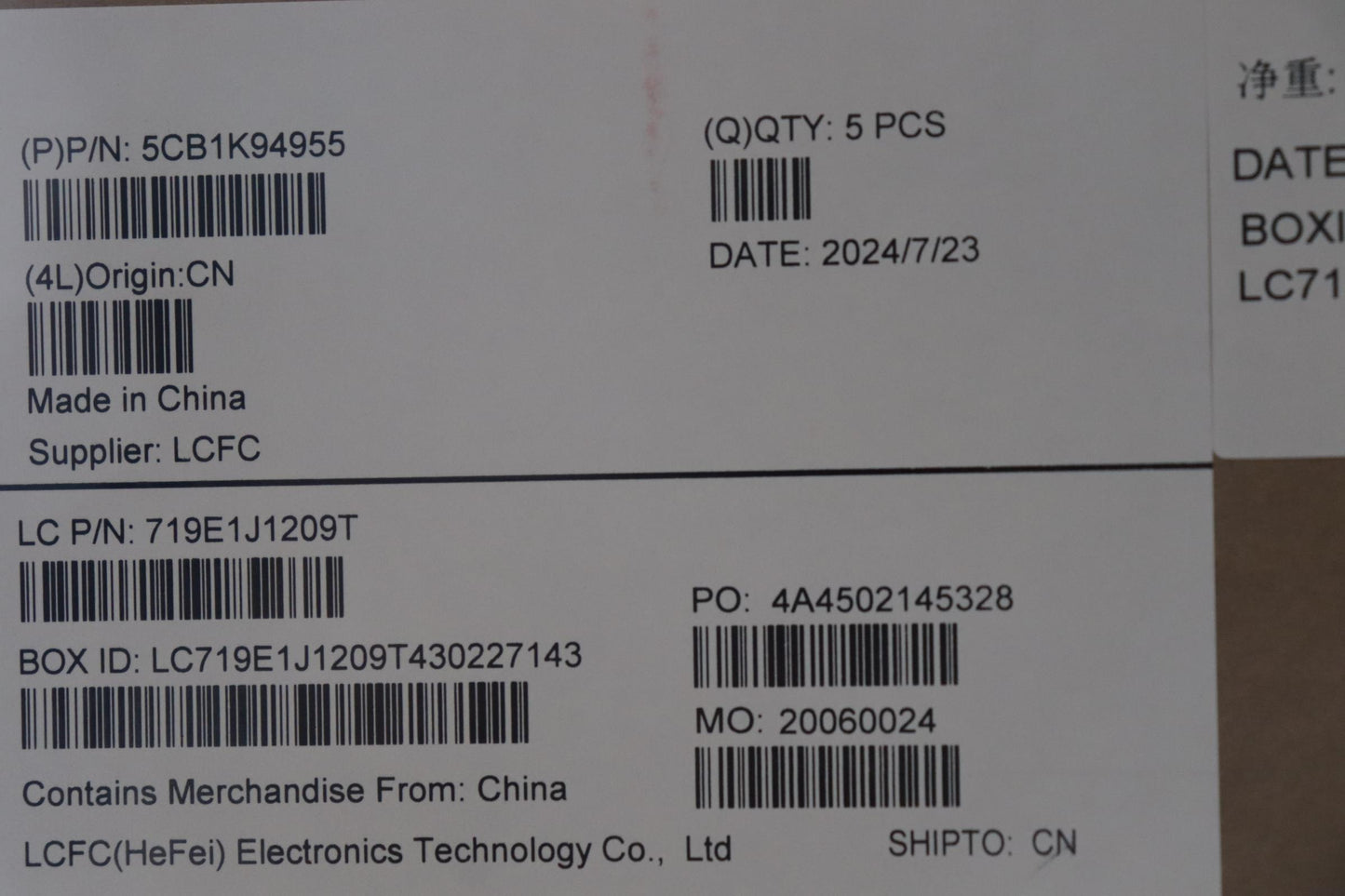 Lenovo Cover Upper Case Assembly Hun - 5CB1K94955