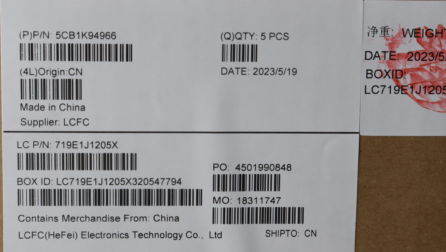 Lenovo Cover Upper Case Assembly Sws - 5CB1K94966