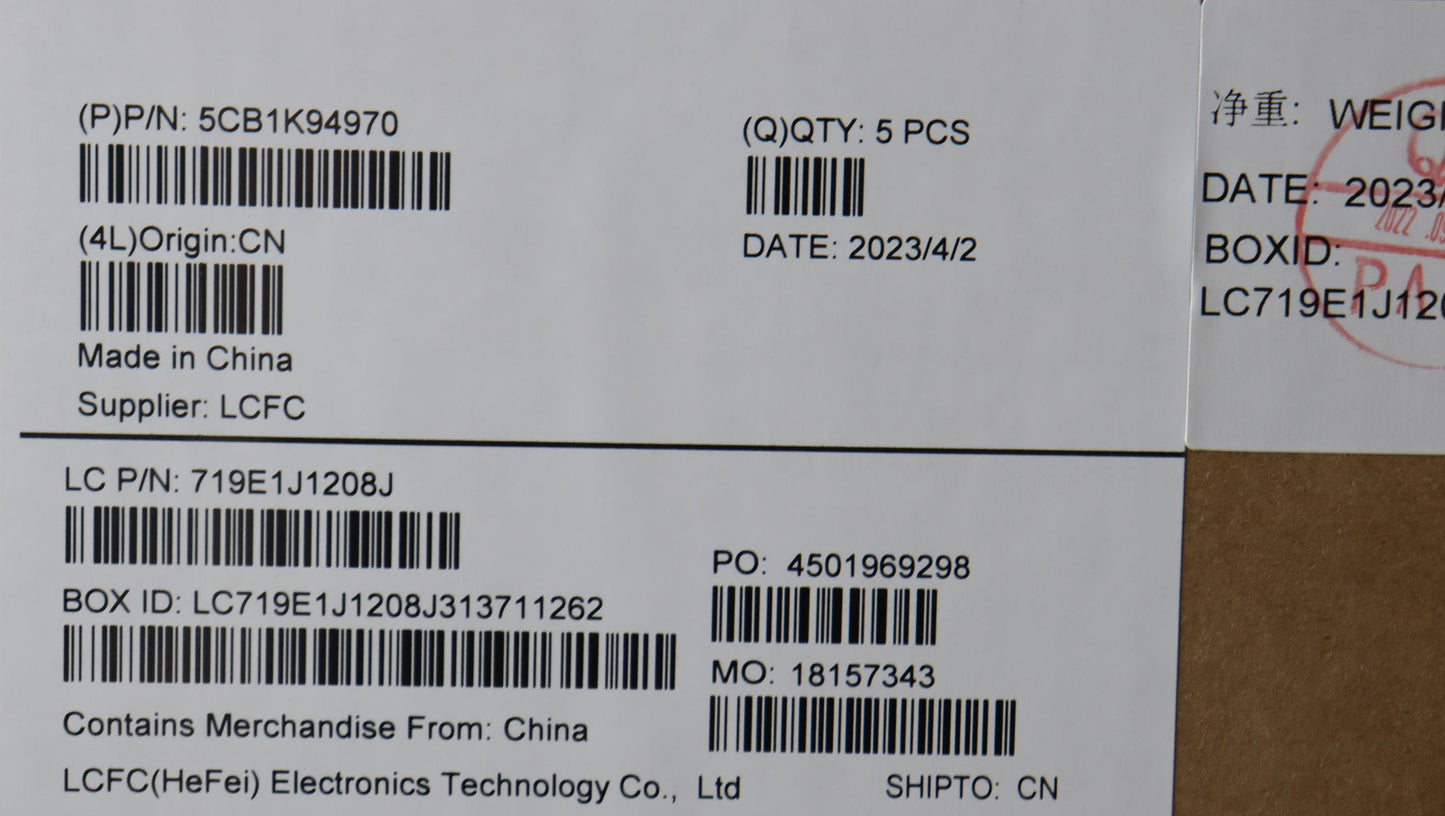 Lenovo Cover Upper Case Assembly Uke - 5CB1K94970