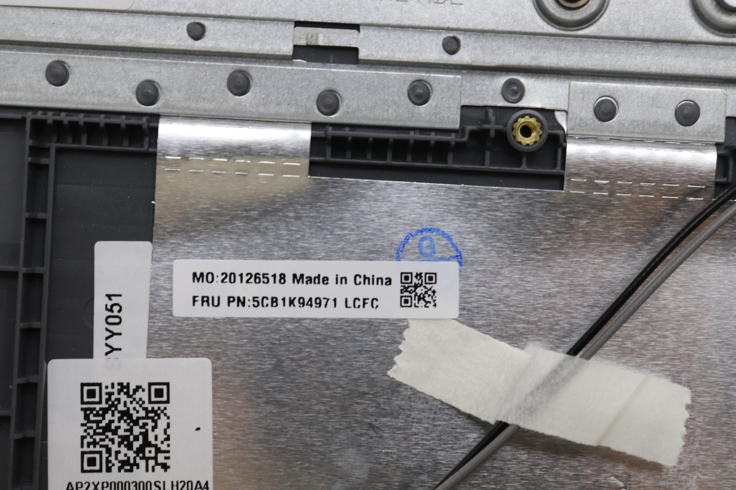 Lenovo Cover Upper Case Assembly Ukr - 5CB1K94971