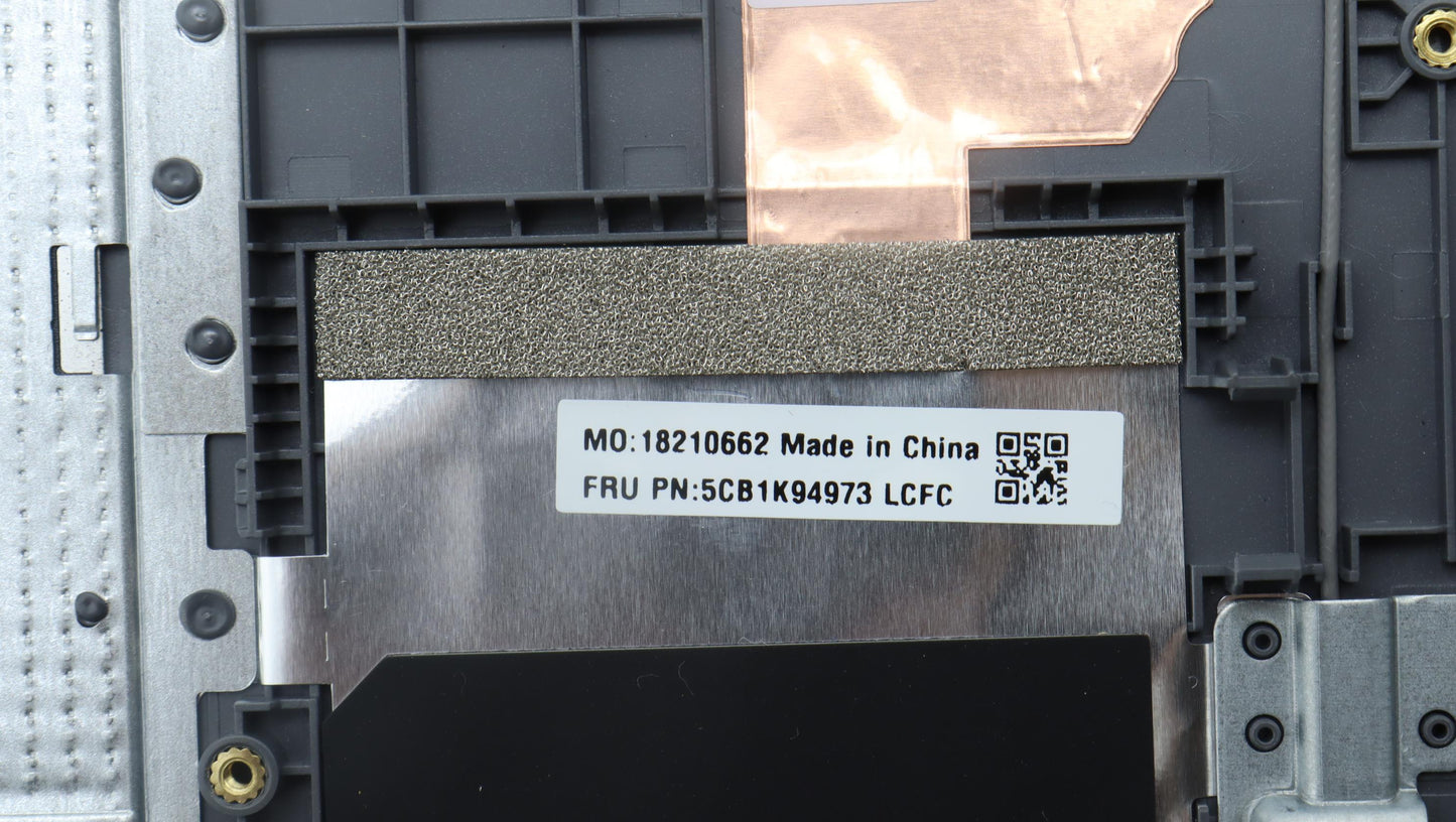 Lenovo Cover Upper Case Assembly Eng - 5CB1K94973
