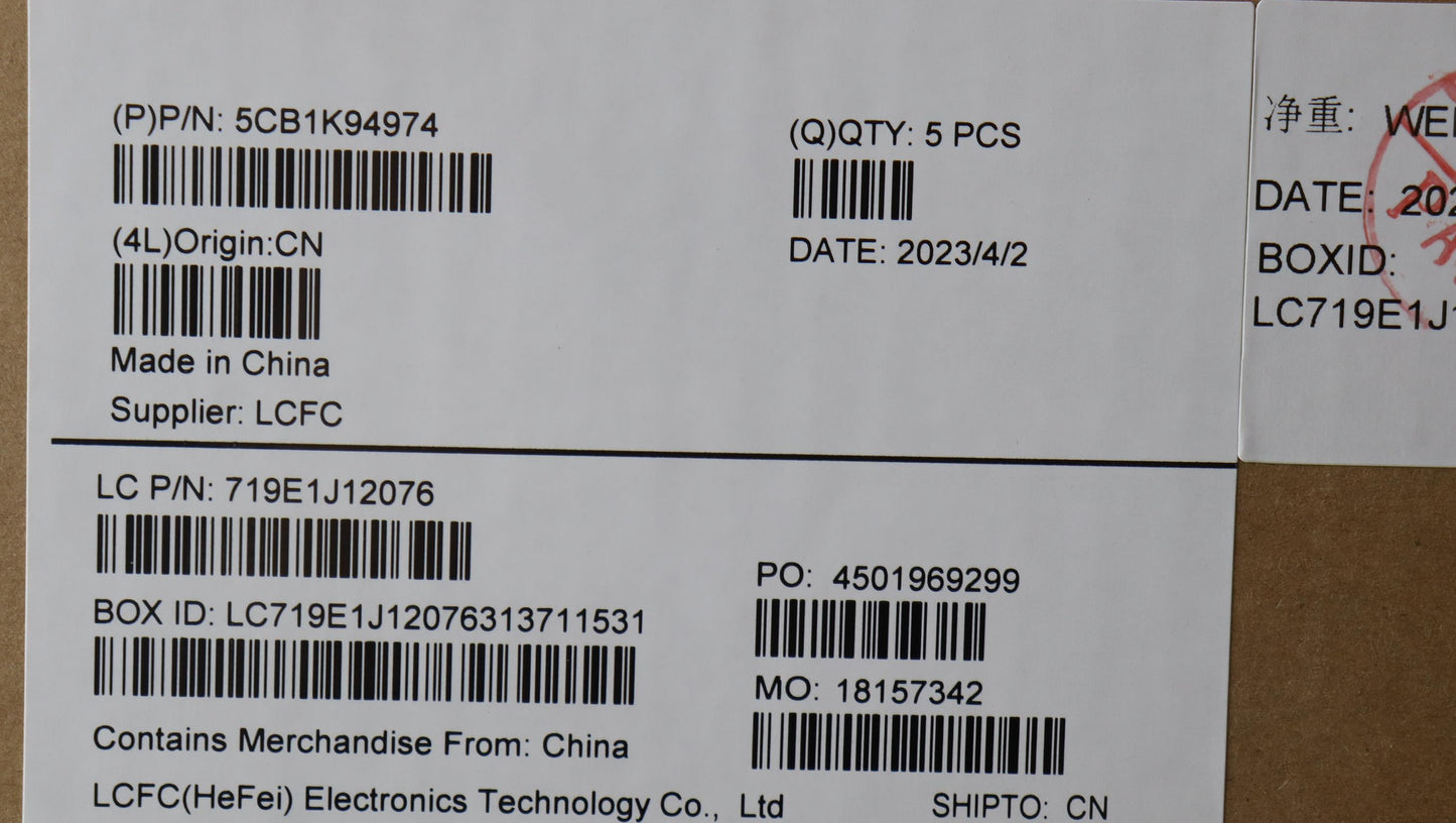 Lenovo Cover Upper Case Assembly Uke - 5CB1K94974