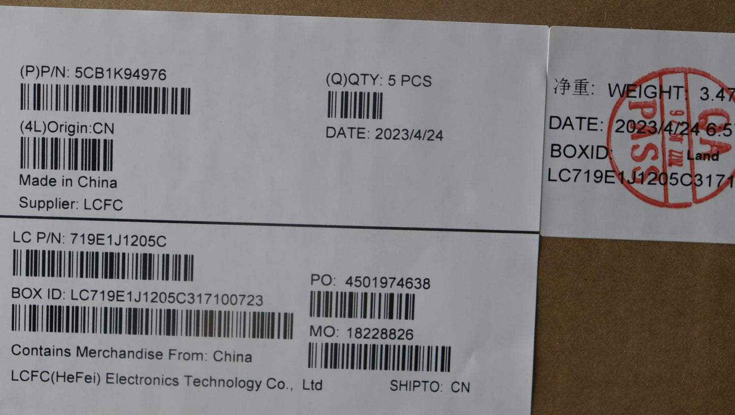 Lenovo Cover Upper Case Assembly Spa - 5CB1K94976