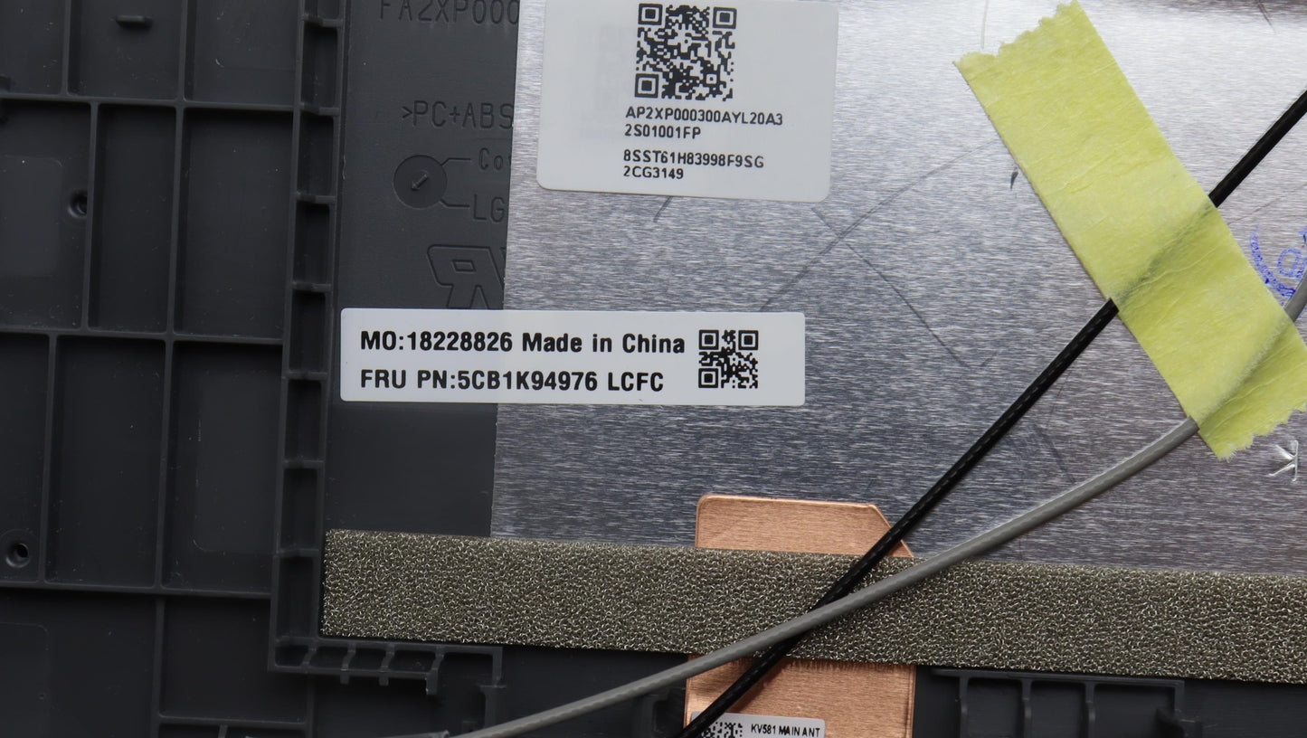 Lenovo Cover Upper Case Assembly Spa - 5CB1K94976