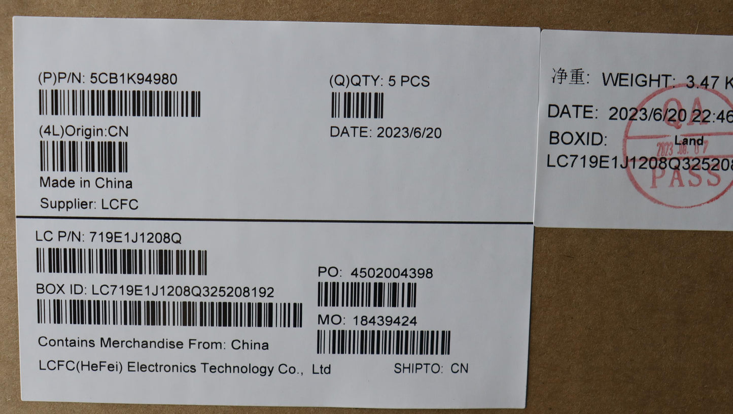 Lenovo Cover Upper Case Assembly La S - 5CB1K94980