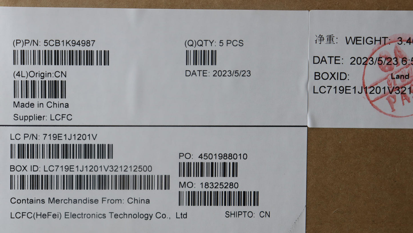 Lenovo Cover Upper Case Assembly Ara - 5CB1K94987