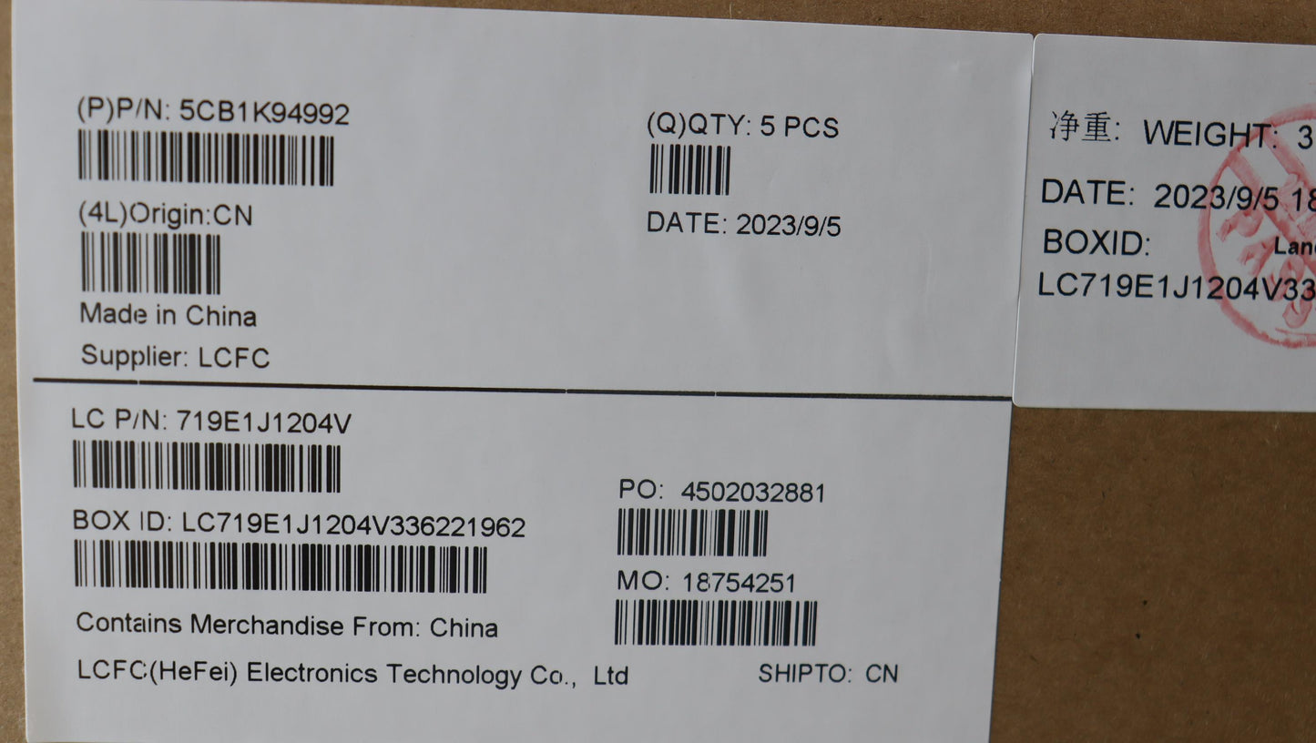 Lenovo Cover Upper Case Assembly Nord - 5CB1K94992