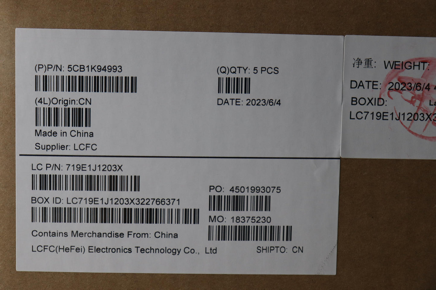 Lenovo Cover Upper Case Assembly Bel - 5CB1K94993