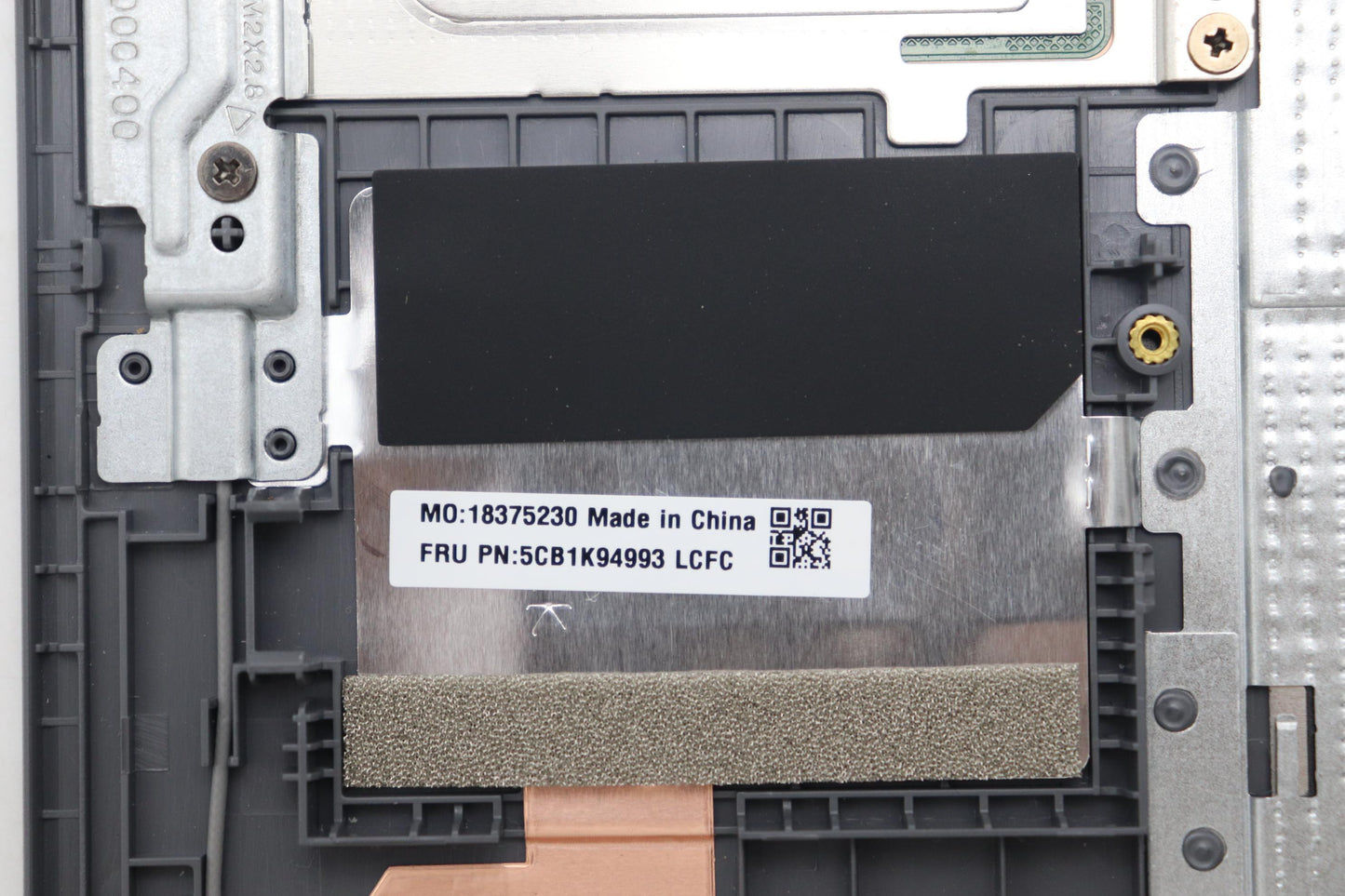 Lenovo Cover Upper Case Assembly Bel - 5CB1K94993