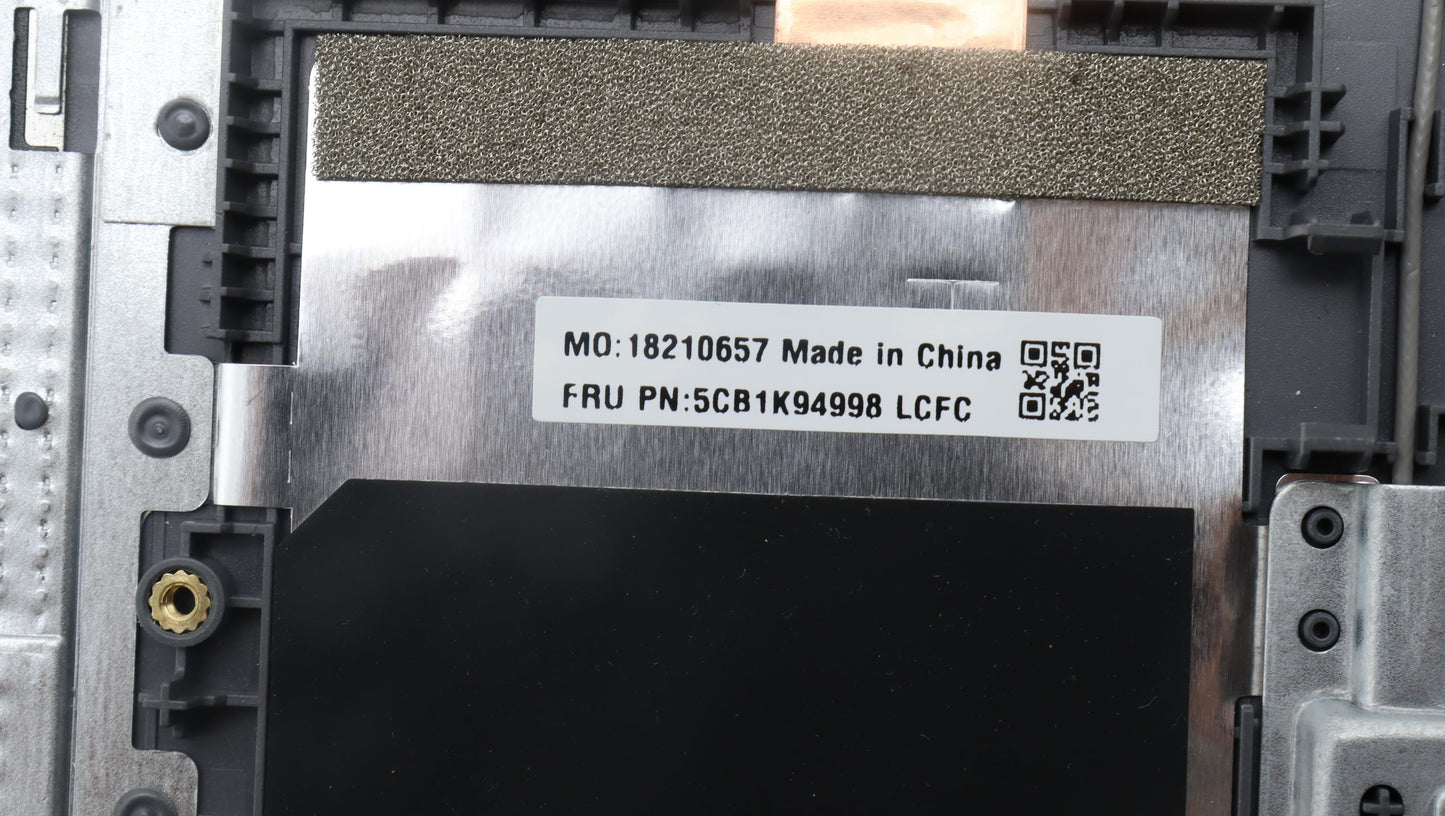 Lenovo Cover Upper Case Assembly Cze/ - 5CB1K94998