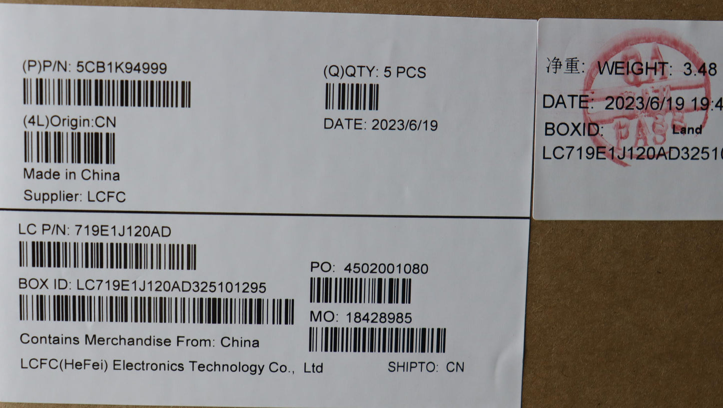 Lenovo Cover Upper Case Assembly Bul - 5CB1K94999