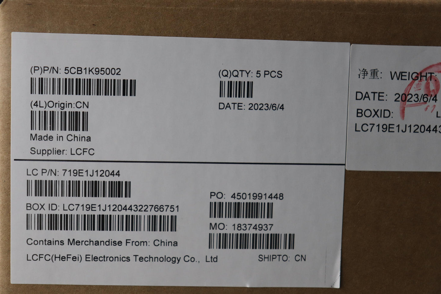 Lenovo Cover Upper Case Assembly Ukr - 5CB1K95002