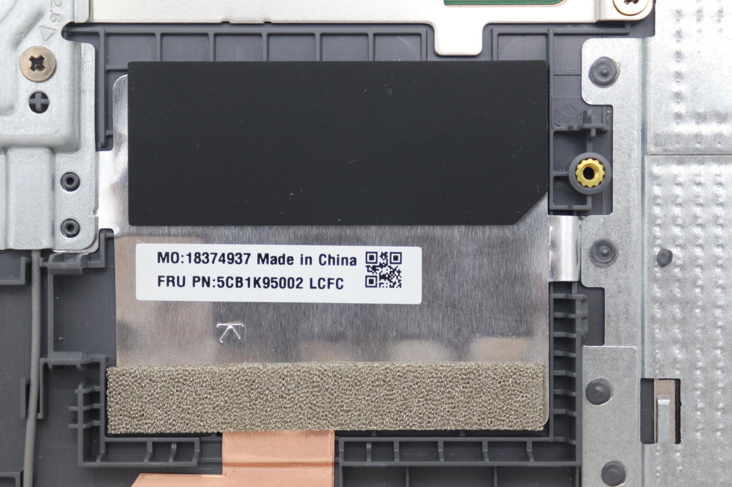 Lenovo Cover Upper Case Assembly Ukr - 5CB1K95002