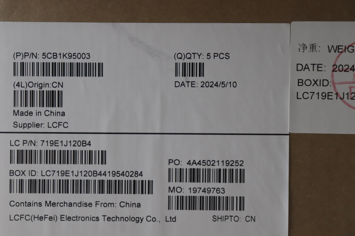 Lenovo Cover Upper Case Assembly Jpn - 5CB1K95003