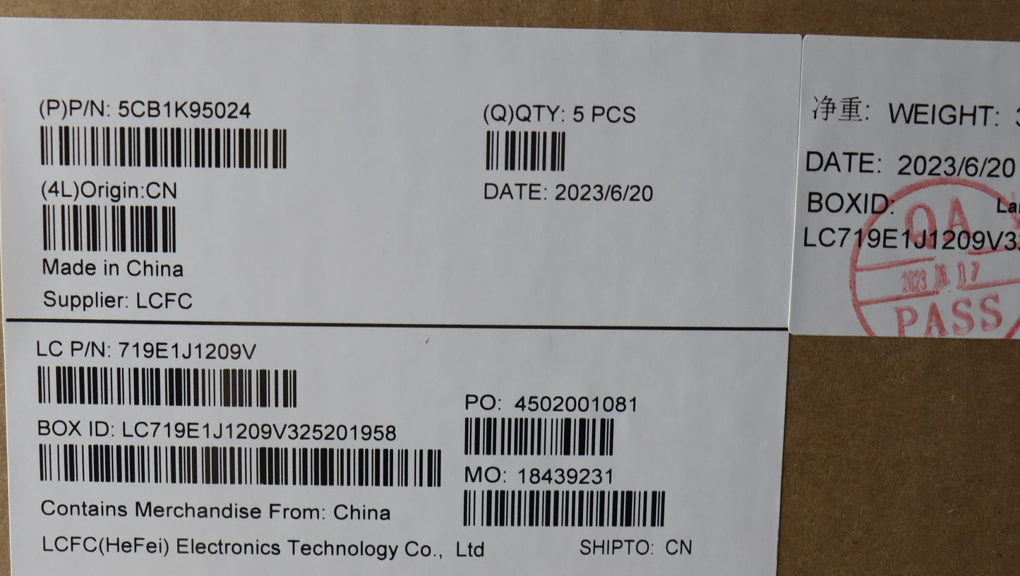Lenovo Cover Upper Case Assembly Nord - 5CB1K95024