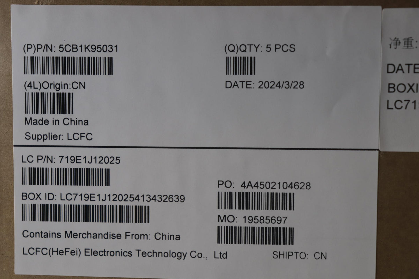 Lenovo Cover Upper Case Assembly Thai - 5CB1K95031