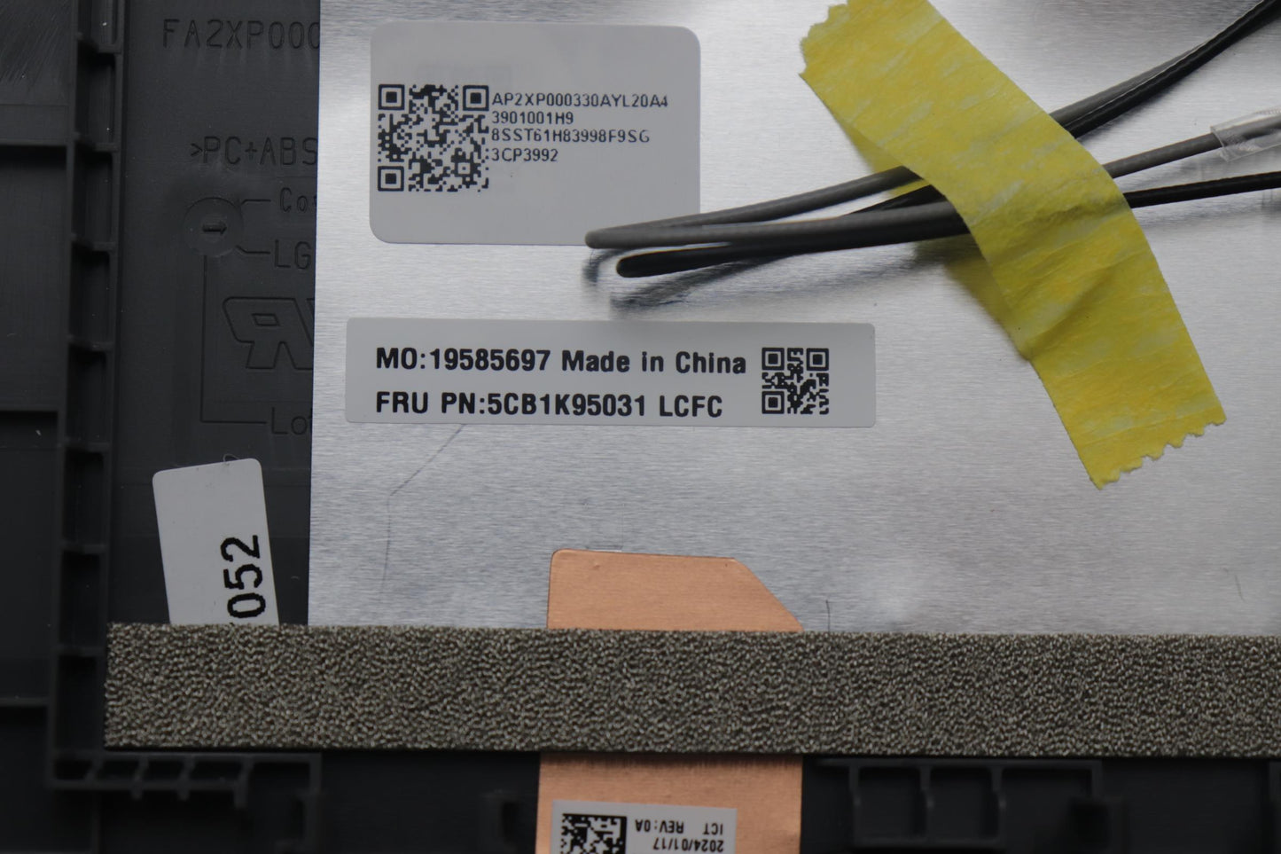Lenovo Cover Upper Case Assembly Thai - 5CB1K95031