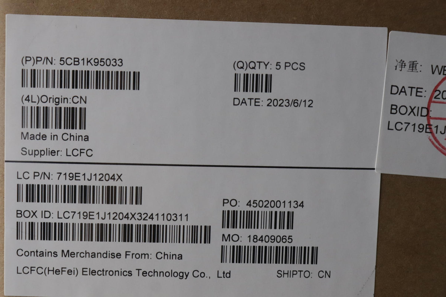 Lenovo Cover Upper Case Assembly Uke - 5CB1K95033