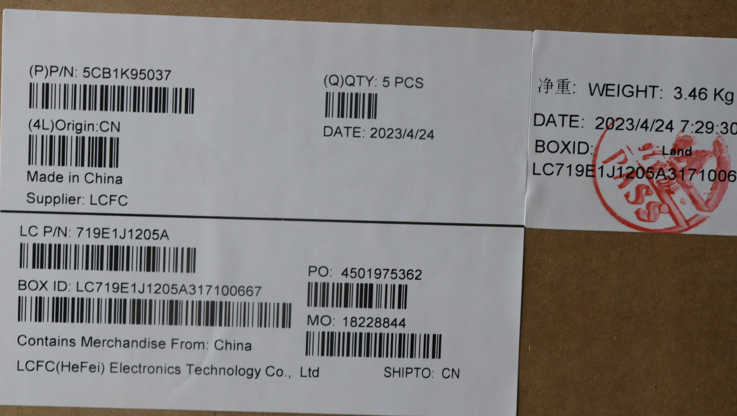 Lenovo Cover Upper Case Assembly Uke - 5CB1K95037