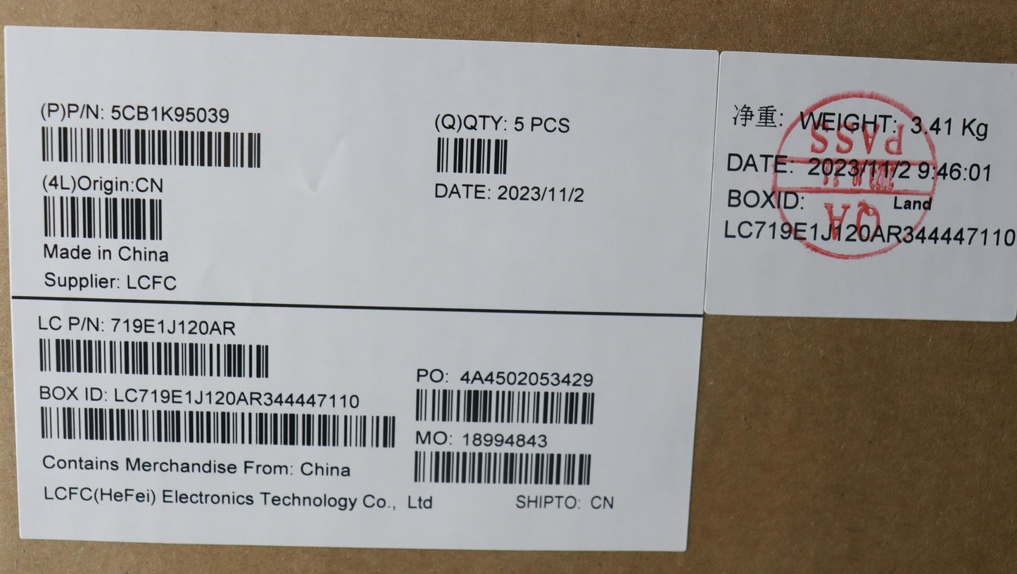 Lenovo Cover Upper Case Assembly Spa - 5CB1K95039