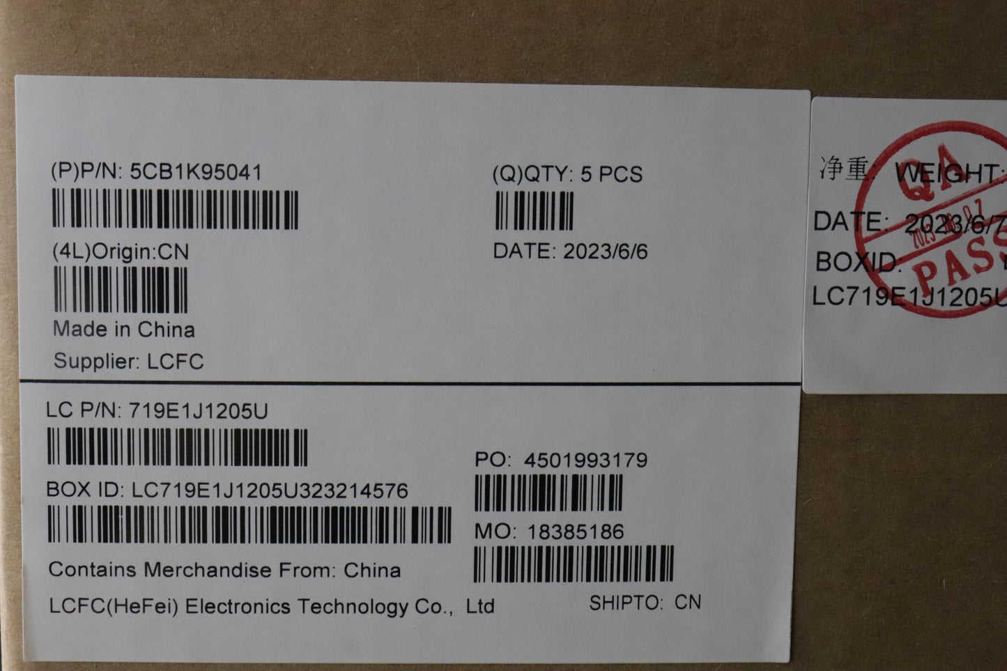 Lenovo Cover Upper Case Assembly Thai - 5CB1K95041